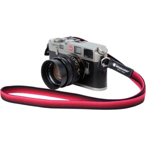Artisan & Artist ACAM-312A BlackRed, Strap de matase pentru camere foto