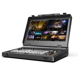 AVMATRIX Shark X8 PLUS NDI, Mixer video cu 8 canale si Ecran 17.3, NDI