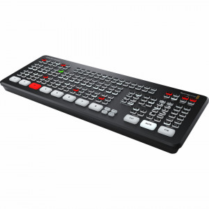 Mixer video profesional Blackmagic Design ATEM Mini Extreme cu panou de control integrat butoane iluminate si conectivitate extinsa HDMI si USB-C