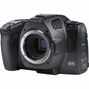 Blackmagic Design Pocket Cinema Camera 6K G2 cameră cinematografică digitală cu montură EF și ecran rabatabil