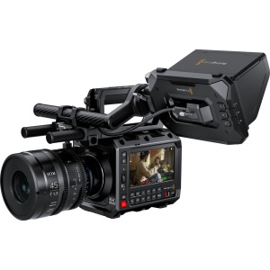 Monitor tactil HDR de 5 inch Blackmagic PYXIS Monitor cu parasolar inclus si montare rig video