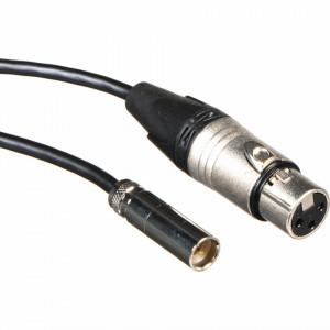 Set 2 Cabluri Audio Mini XLR la XLR Blackmagic Design HYPERD/AXLRMINI2 pentru Video Assist 4K