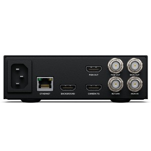 Keyer hardware in timp real Blackmagic Design Ultimatte 12 HD Mini cu ecran color de 2.2 inch si butoane de control pe panoul frontal