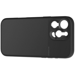 Carcasă Moment 310-259 pentru iPhone 16 Pro Max, cu suport lentilă, Neagră