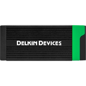 Delkin Cititor de Carduri CFexpress Type B & SD UHS-II (Type C la C & Type C la A)