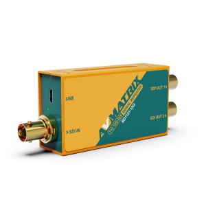 Distribuitor de semnal AVMATRIX SD1121-12G 1×2 12G-SDI