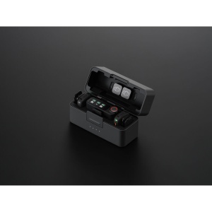 DJI Mic 3, Sistem microfon wireless 2 persoane, USB-C, cu carcasa de incarcare