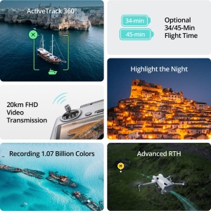 DJI Mini 4 Pro Fly More Combo Drona cu telecomanda RC 2