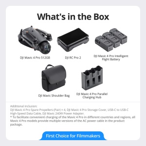 Drona DJI Mavic 4 Pro , Creator Combo, 512GB