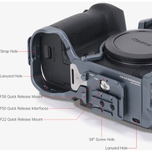 Falcam C00B4802, F223850, Cage Quick Release pentru Canon EOS R5 Mark II