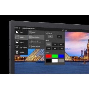FeelWorld FVM215-1000, Monitor Broadcast 21.5", 1000 cd/m², 4K60, HDMI & 3G-SDI, V-Mount