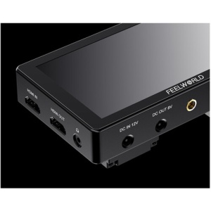 FeelWorld LUT5, Monitor Touchscreen On-Camera de 5 inch, 3D LUT, 3000nits, Full HD HDMI