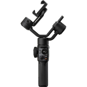Gimbal Smartphone Zhiyun Smooth 5S Negru - Stabilizare Profesionala 3 Axe, Lumina LED incorporata