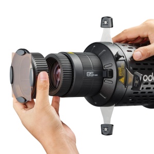 Godox BFP Accesoriu de proiecție cu lentilă 85mm, Montură Bowens