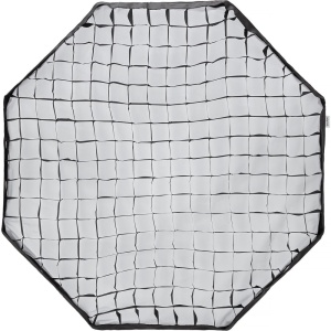 Godox EazyFlow Foldable Octa 90 Bowens Softbox montat pe echipament de studio