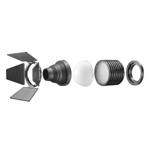 Godox KNOWLED MS60Bi 4K, Kit 4 Lampi LED  Bi-Color, 2800-6500K, cu accesorii