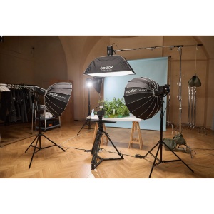 Godox Litemons LE300Bi Black, Lampa LED Bi-Color, Montura Bowens