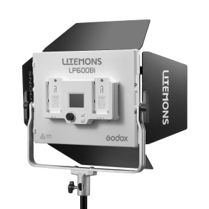 Godox Litemons LP600Bi, Kit 3 Panouri LED Bi-Color, cu stative
