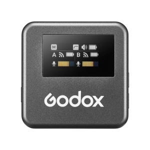 Godox Magic XT1-C, Sistem 2 microfoane wireless 2.4 GHz, USB-C