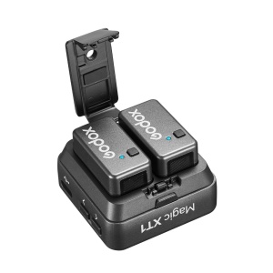 Godox Magic XT1-CL Combo, Sistem 2 microfoane wireless 2.4 GHz, USB-C și Lightning
