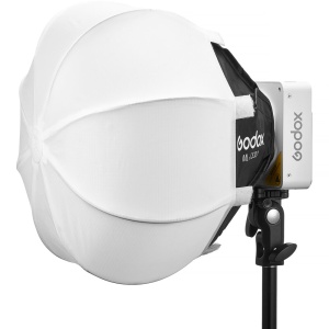 Kit de 3 lămpi LED video bi-color portabile Godox ML100Bi Kit3 cu modificatoare de lumină, stative și geantă de transport