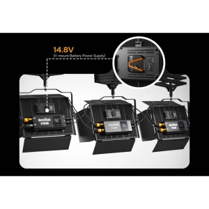 Godox P120Bi K1, Panou LED Bi-Color, 3200-5600K