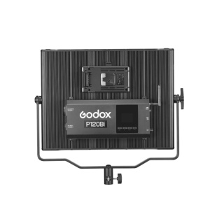 Godox P120BI K2 Kit 3 Lămpi LED Bi-Color, cu stative și geantă, 3200-5600K