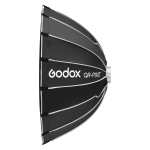 Softbox Godox QR-P90T, 90cm, cu montura Bowens
