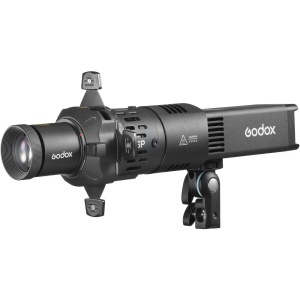 Lampa LED RGB full-color Godox RS100R cu ecran color si controler rotativ