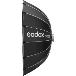 Softbox octagonal Godox S105T 105cm cu montura Bowens vizibil din fata