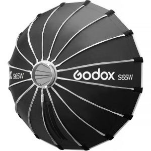Godox S65W, Softbox pliabil, 65cm, Montura Bowens