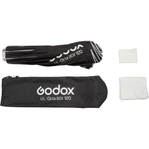 Godox UL-BOX-Octa-120 Softbox Octogonal Easy Fold 120 cm montura Bowens cu grila si difuzoare