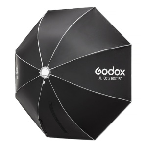 Godox UL BOX Octa 150, Umbrela softbox 150cm cu grid, montura Bowens