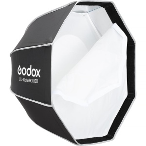 Godox UL BOX Octa 60, Umbrela softbox 60cm cu grid, montura Bowens