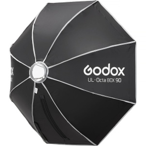 Godox UL BOX Octa 90, Umbrela softbox 90cm cu grid, montura Bowens