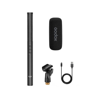 Godox VDS-M3, Microfon shotgun, condensator, supercardioid, cu acumulator