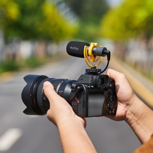 Godox VS-Mic, Microfon shotgun, condensator, cardioid, pentru cameră video