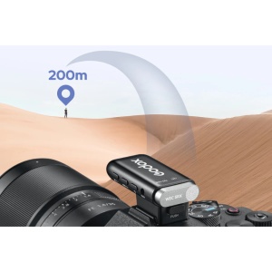 Godox WEC Kit 2, Sistem microfon wireless 2.4 GHz, pentru camere și telefoane mobile