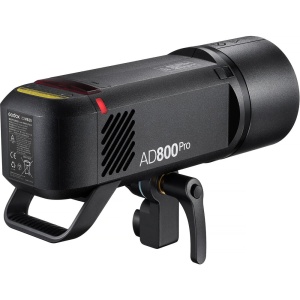 Blitz profesional pe baterie Godox Witstro AD800Pro 800Ws cu montură Bowens și ecran color