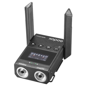 Godox WMicS2 Kit 2, Sistem 2 microfoane wireless 2.4 GHz