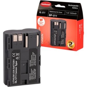 Hahnel HL-511  BP-511, Acumulator replace pentru Canon BP-511, 1500mAh, 7.4V