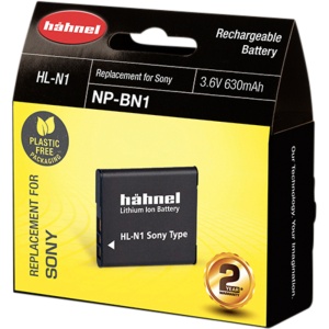 Hahnel HL-N1  NP-BN1, Acumulator replace pentru Sony NP-BN1, 630mAh