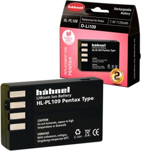 Hahnel HL-PL109, Acumulator replace pentru Pentax D-LI109