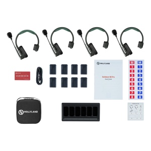 Hollyland Solidcom SE Pro 4S (4 Persoane, 1.9 GHz), Sistem Intercom Wireless Full-Duplex