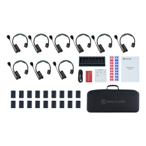 Hollyland Solidcom SE Pro 9S (9 Persoane, 1.9 GHz), Sistem Intercom Wireless Full-Duplex