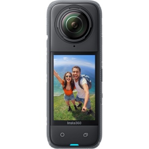 Insta360 X4 360° 8K Travel Kit, Camera de actiune cu selfiestick si baterie de rezerva