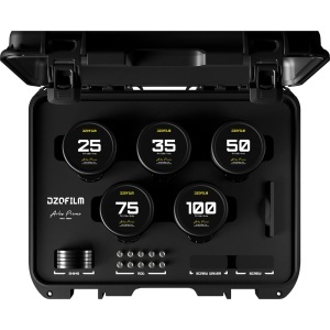 Kit 5 Obiective 25/35/50/75/100 mm Cine Prime DZOFilm Arles T1.4, ARRI PL