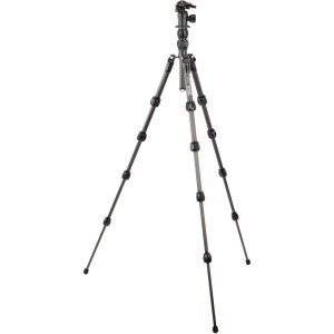 Kit trepied 3 Legged Thing Leo 2.0 Carbon Fibre (Darkness) cu Cap Sferic AirHed Pro Lever