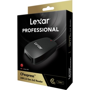 Cititor de Carduri Lexar CFexpress Type B (LRW550U) USB 3.2 Gen 2x2 - Performanță Supremă pentru Videografi și Fotografi Profesioniști