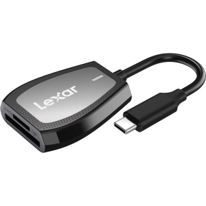 Lexar Cardreader Dual-Slot SD & microSD, UHS-II, USB-C